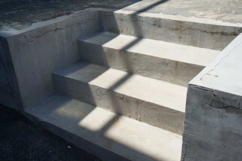 Resurfaced Concrete Steps